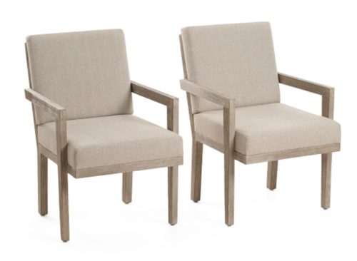 BERNHARDT Set Of 2 22x34.5 Foundations Arm Chairs