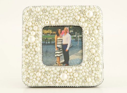 Beaded Pearl Frame