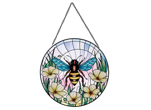 Belavi Glass Sun Catcher, Bee