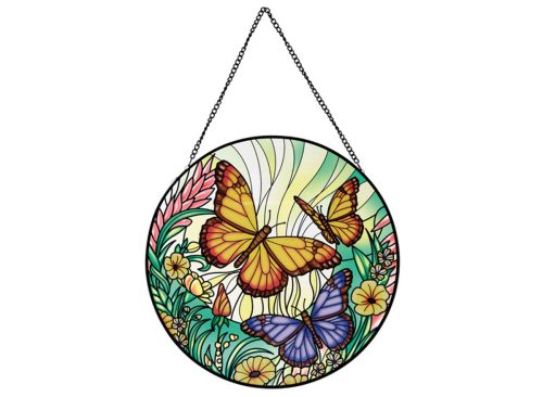 Belavi Glass Sun Catcher, Butterfly