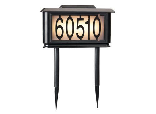 Belavi Solar Address Stake, Black