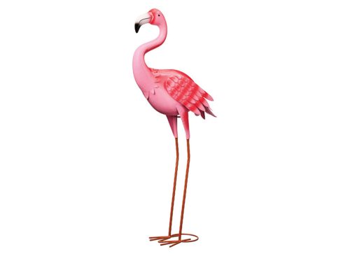 Belavi Tall Garden Statue, Flamingo