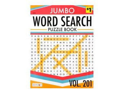 Bendon Jumbo Word Search Puzzle Book, B4