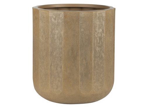 Better Homes & Gardens Adler 16 inch Resin Planter Terracotta with Modern Design for Indoor and Outdoor Plant