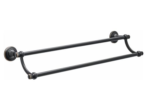 Better Homes & Gardens Holbrook 24" Double Towel Bar, Towel Holder, Oil Rubbed Bronze