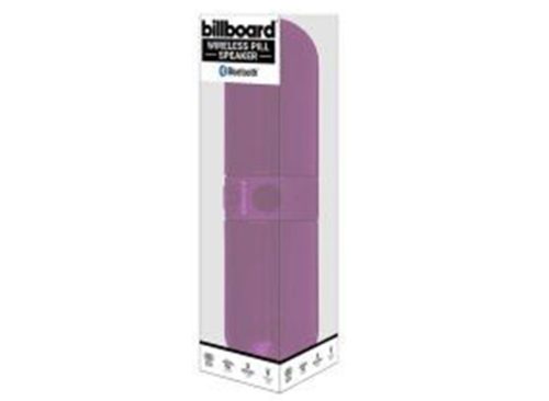 Billboard Wireless Pill Speaker, Purple
