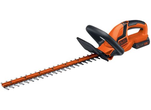 Black & Decker 22 in. 20V Max Cordless Hedge Trimmer, Battery and Charger Included, LHT2220