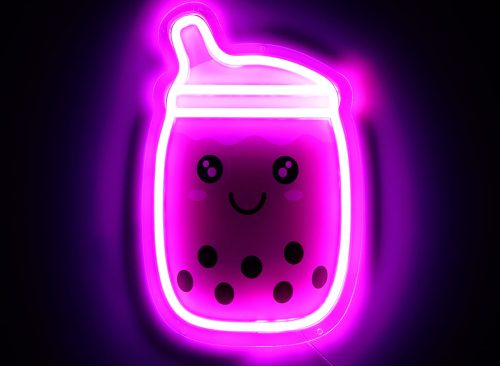 Boba Tea LED Wall Light