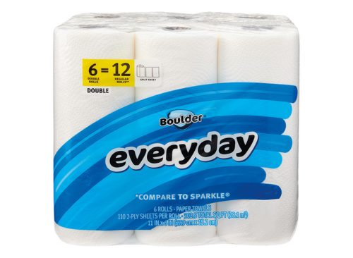 Boulder 6-Count Paper Towels
