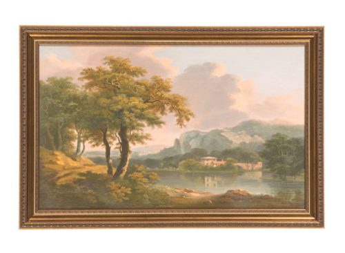 COLLEEN KARIS DESIGNS 36x24 Hilly Landscape Wall Art