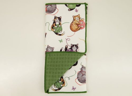 Calico Cats Drying Mat