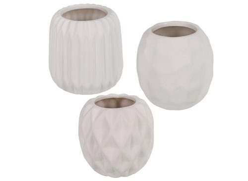 Ceramic Succulent Plant Pots, 3.5 in.