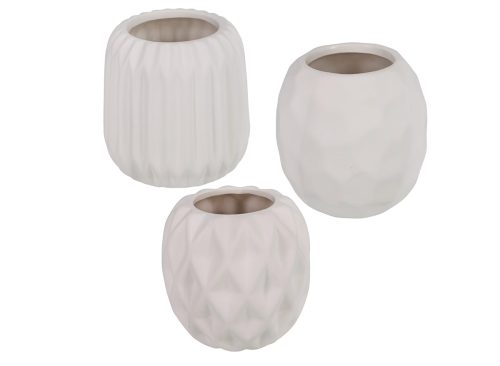 Ceramic Succulent Plant Pots, 3.5 in.