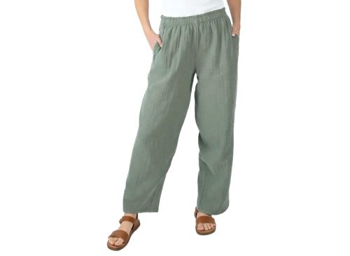 Coldwater Creek Women's Cotton Gauze Pull-On Pant