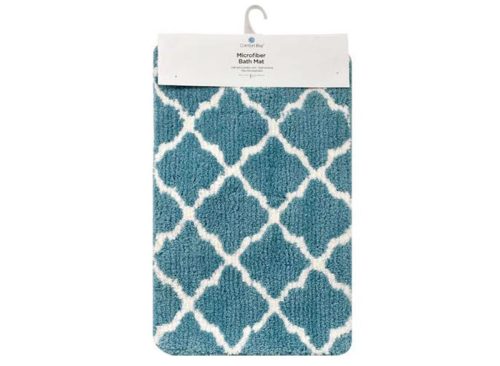 Comfort Bay Microfiber Bath Mat, 17 in x 26 in