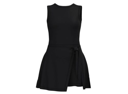Crane Black Athleisure Dress - L