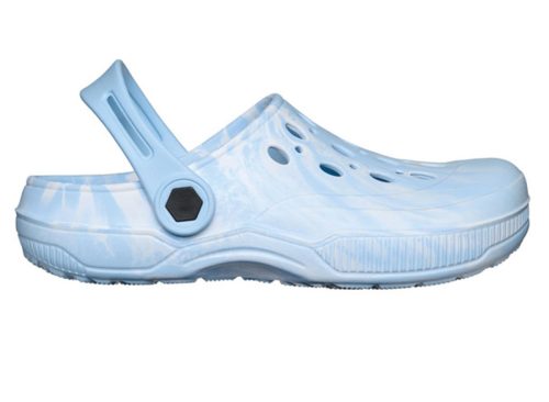 Crane Ladies Summer Clog - Blue Marble Size 8