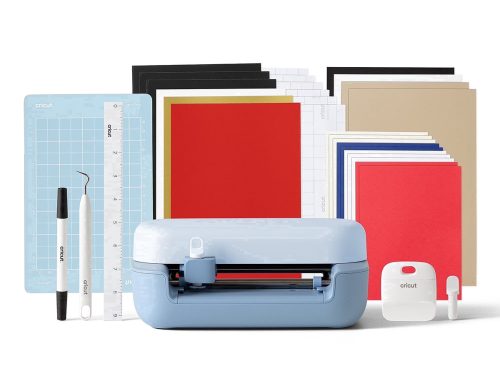 Cricut Joy 2 Smart Die-Cutting Machine Starter Bundle, Blue