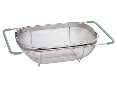 Crofton Sage Green Extendable Sink Colander