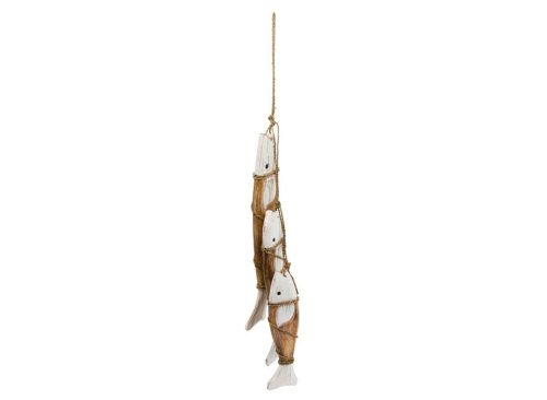 DECO MARCHE 34in Hanging Fish Decor