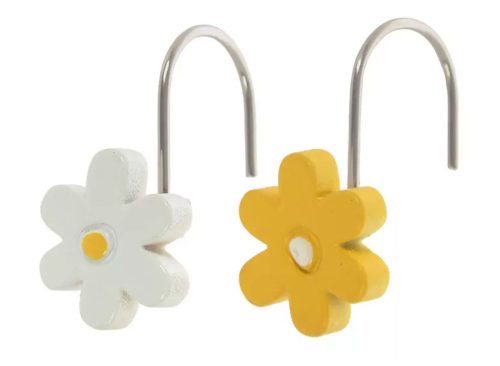 Daisy Shower Curtain Hooks