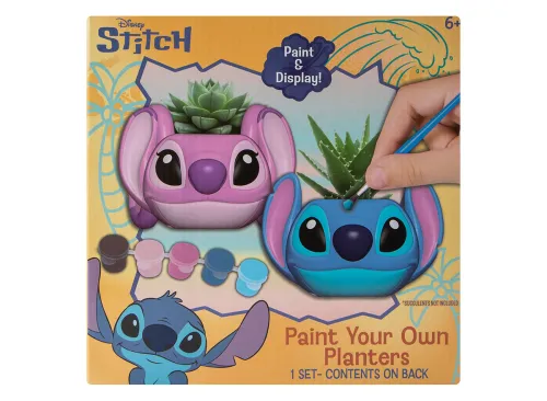 Disney Stitch Paint-Your-Own Planters—2 Pack