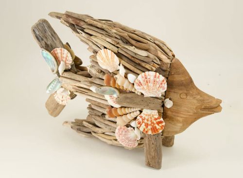 Driftwood Fish Decor