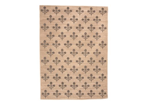 ERIN GATES Made In Turkey 6x9 Indoor Outdoor Saybrook Floral Block Print Area Rug
