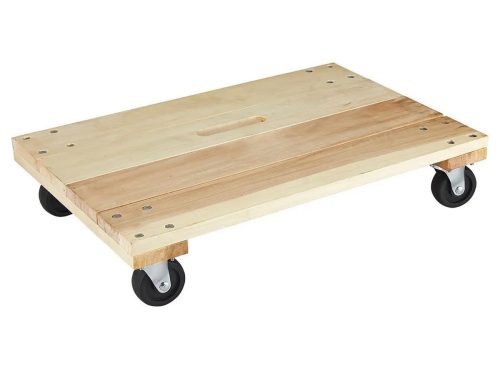 FRANKLIN 24 in. x 16 in., 1000 lb. Capacity Solid Deck Hardwood Dolly