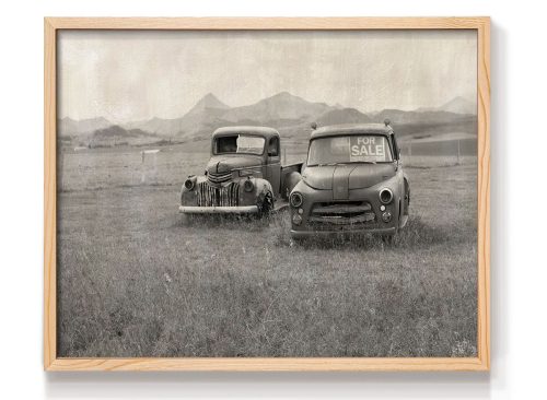 For Sale -Framed Print - Restickable