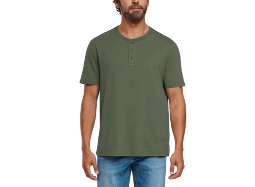 Gap Men's Short Sleeve Henley