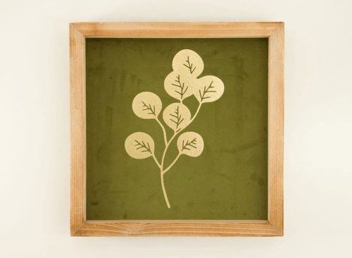 Gold Leaf Box Sign