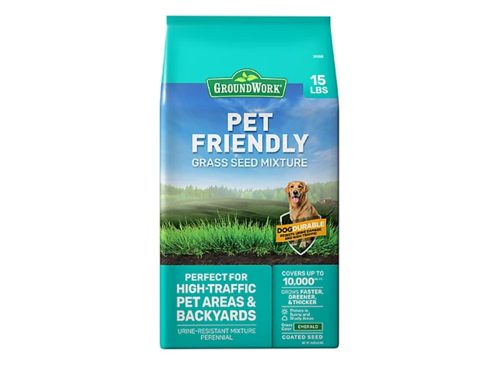 GroundWork 15 lb. 10,000 sq. ft. Pet Friendly Grass Seed Mixture