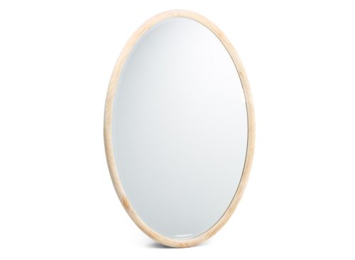 HOWARD ELLIOTT 35.5x23.5 Solace Pinewood Oval Mirror