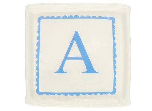 Holly Williams Ceramic Tray Décor, 6x6 in, Assorted Designs