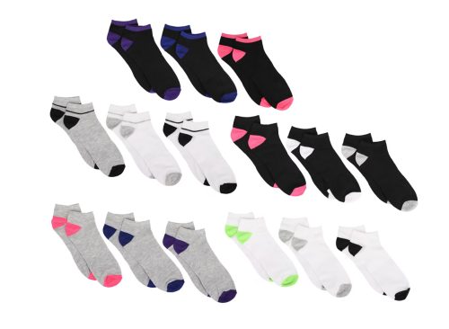 Juncture Women's Athletic Low Cut Socks size 8-14, 3 pair