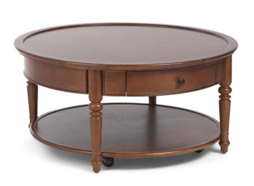 KARAT HOME 39.5x18 Valenta Traditional Coffee Table