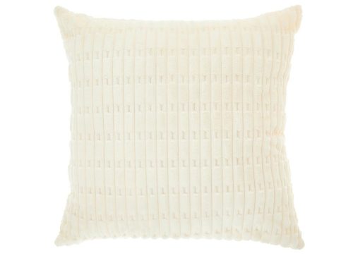 Kathy Ireland Jacquard Decorative Throw Pillow, White