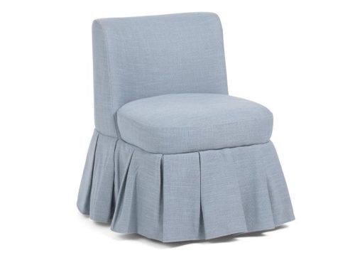 LILLIAN AUGUST 21x29.25x22 Poppi Pleated Skirt Accent Chair