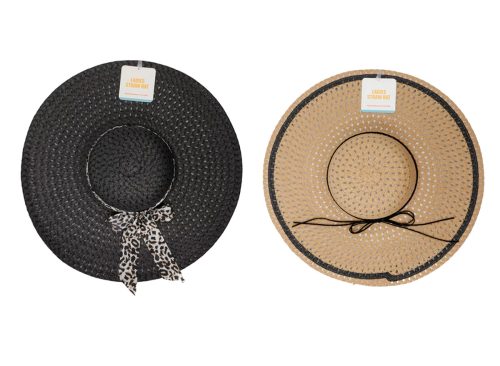 Ladies Straw Hat, 1-ct.