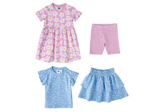 Lily & Dan/ L&D Flower Children's Outfit Multipack, S