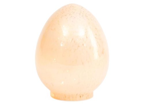 MADE IN INDIA Speckled Led Glass Egg