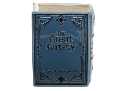 MADISON HOME 8in Ceramic Great Gatsby Book Vase