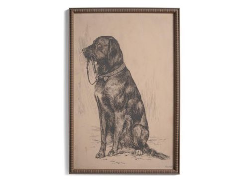 MARMONT HILL INC 20x30 Vintage Dog Wall Art