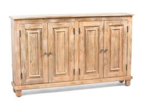 MOTI 60x36x10 Solid Wood Jensen 4 Door Sideboard