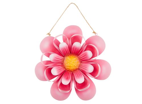 Metal Flower Shaped Wall Décor, Assorted - 1 ct