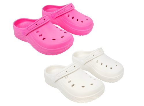 Mysoft Ladies Clog, Assorted Colors, 2-pc Pack.