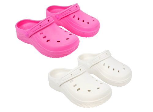 Mysoft Ladies Clog, Assorted Colors, 2-pc Pack.