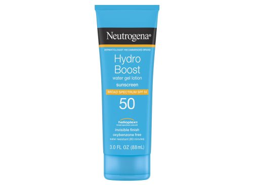 Neutrogena Hydro Boost Sunscreen SPF 50 Body & Face Sunscreen Lotion, Sun Protection, 3 fl oz