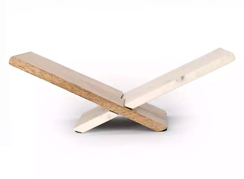 New! Marble and Wood Book Stand